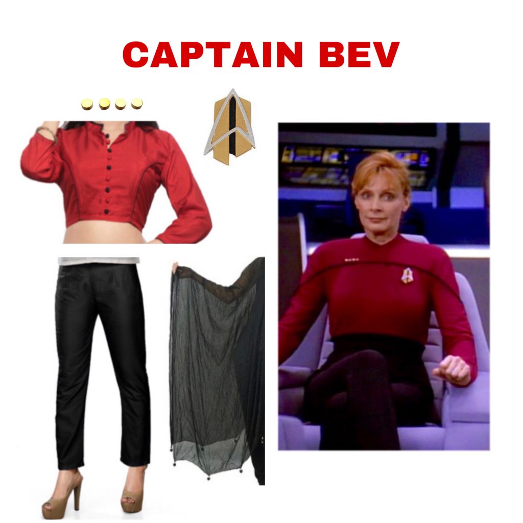 Captain Bev Cosplay 